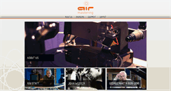 Desktop Screenshot of airstudiosmastering.com